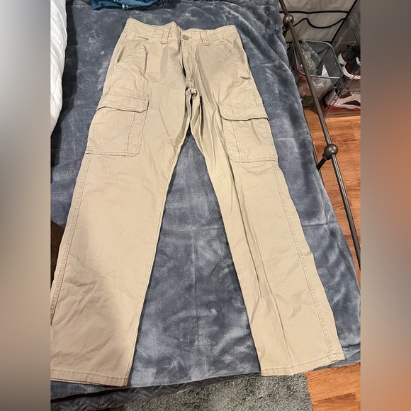 Wrangler Tan Cargo Pants - Picture 1 of 4